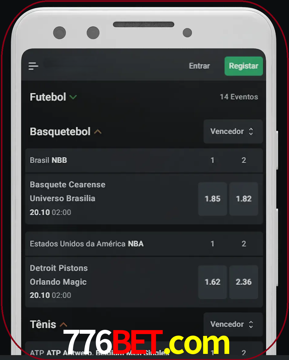 Aposte e assista aos esportes em formato ao vivo.