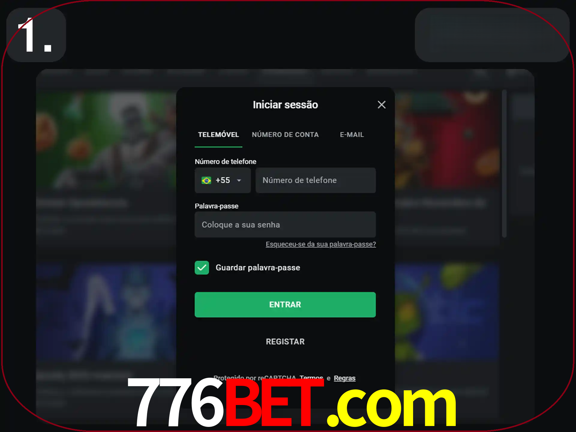 Acesse o site.