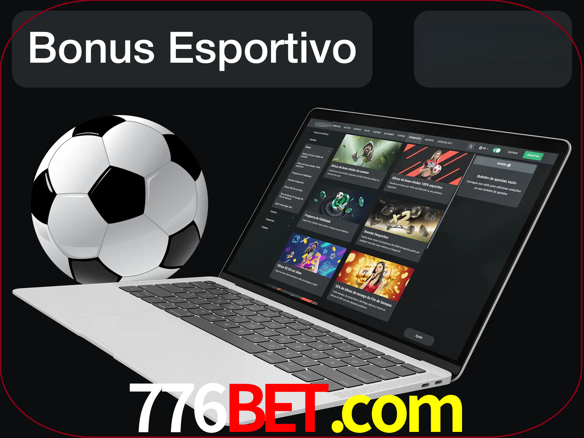 Antes de começar a apostar, use o bônus esportivo.
